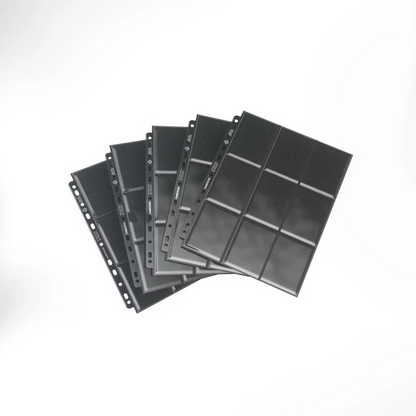 Gamegenic 18-Side Loading Pocket Pages 10 count (Black)
