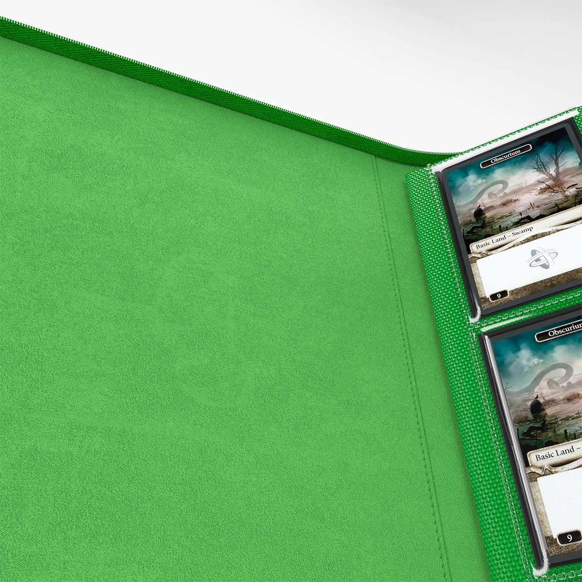 Gamegenic Zip-Up Album 8 Pocket Green