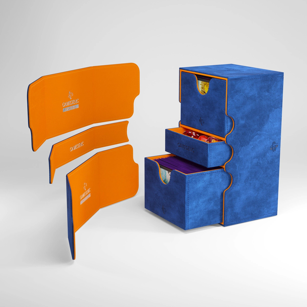 Gamegenic Stronghold 200+XL Blue/ Orange