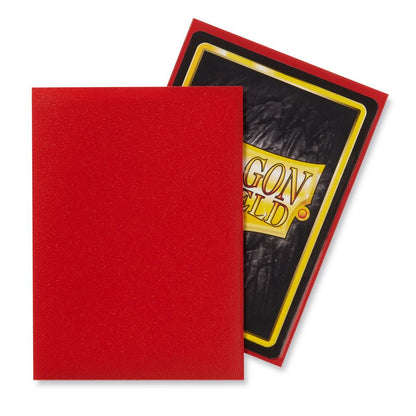 Dragon Shield Matte Sleeves Crimson