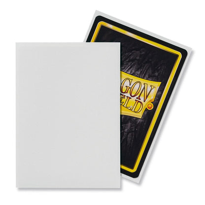 Dragon Shield White Matte Sleeves Standard 100ct
