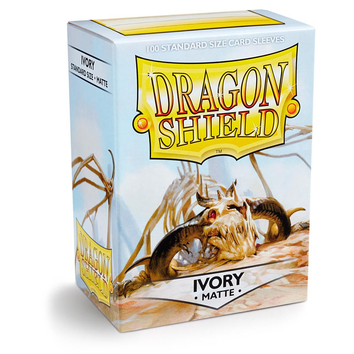 Dragon Shield Ivory Matte Sleeves Standard 100ct