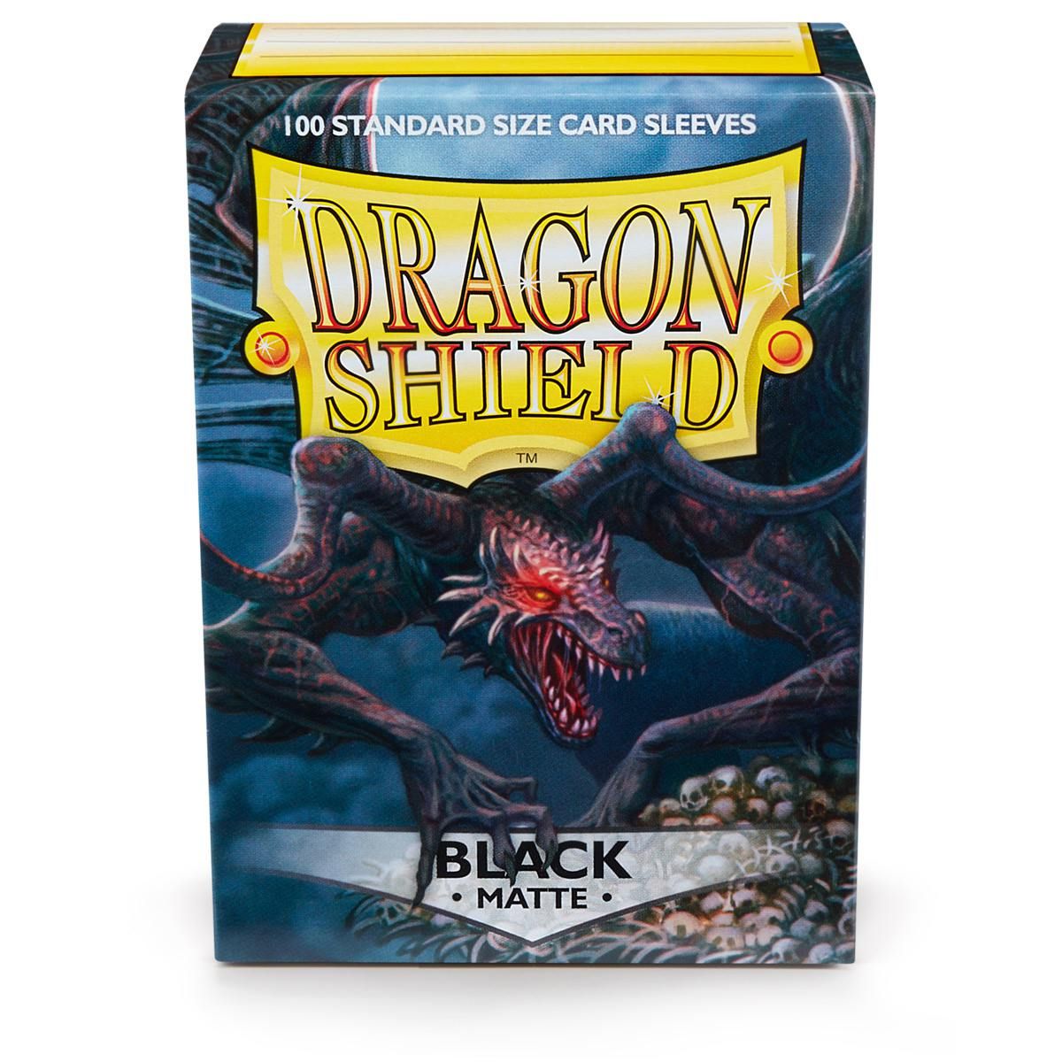 Dragon Shield Black Matte Sleeves Standard 100 ct