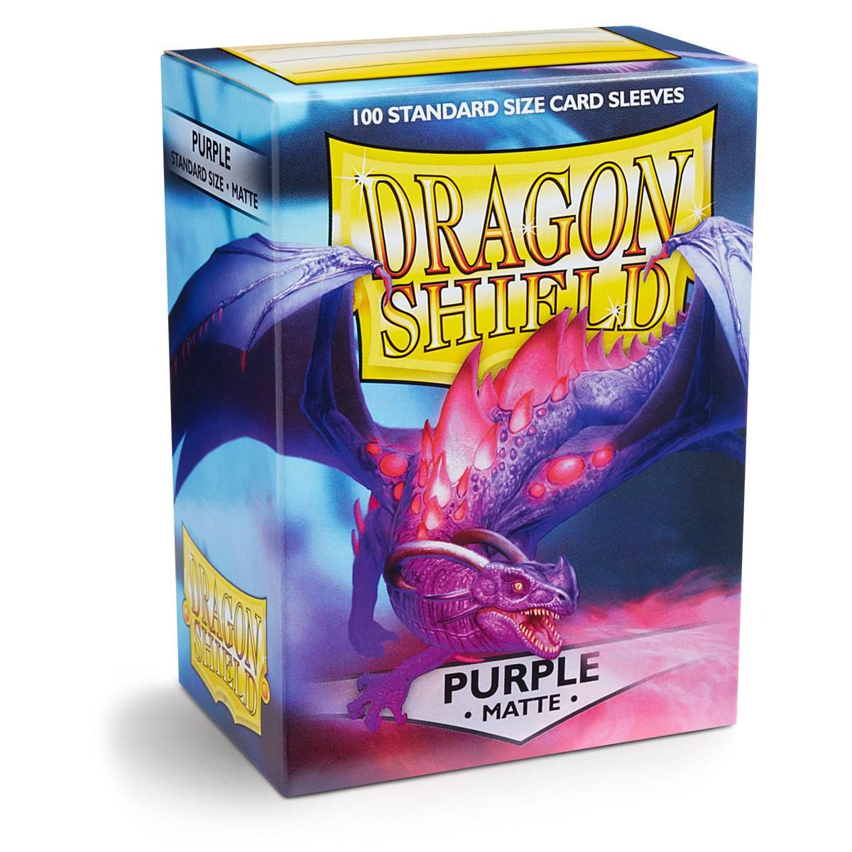 Dragon Shield Purple Matte Sleeves Standard 100t