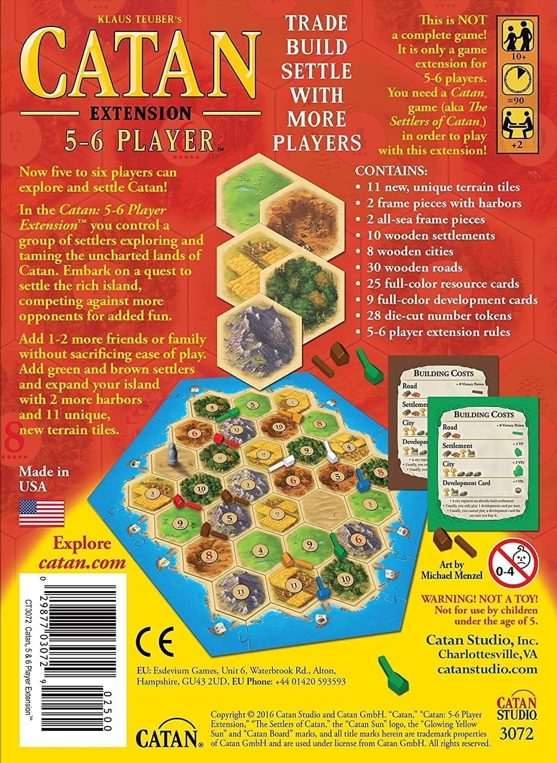 Catan Extension 5-6 Player