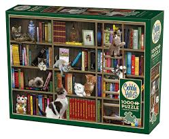 Cobble Hill: 1000 Puzzle Kitty Librarians