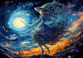 Enjoy 1000 Piece Puzzle: Witch's Night Out
