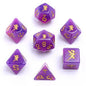 HYMGHO Pixie Dust RPG Dice Set (Glow in the Dark) Gold