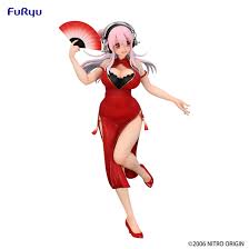 Trio Try It Figure: Super Sonico Chinese Dress Version