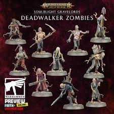 Warhammer Age of Sigmar: Soulblight Gravelords Deadwalker Zombies
