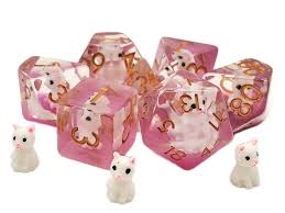 Old School Animal Kingdom - Cat White with Pink