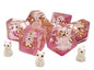 Old School Animal Kingdom - Cat White with Pink