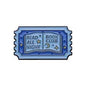 Enamel Pin: Read All Night Book Club Ticket