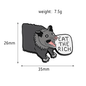 Enamel Pin: Eat the Rich