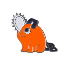 Enamel Pin: Sitting Pochita