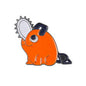Enamel Pin: Sitting Pochita