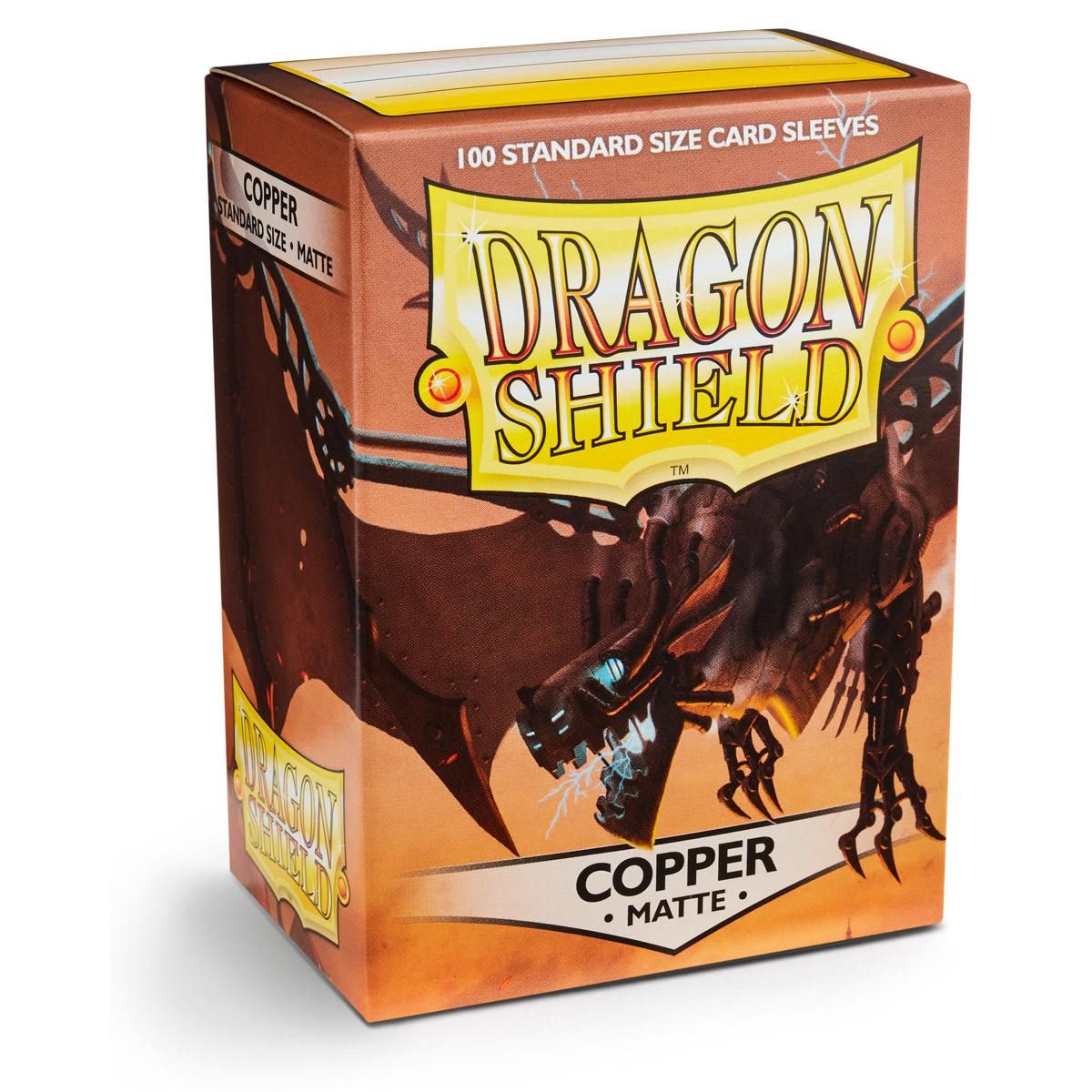 Dragon Shield Copper Matte Sleeves Standard 100ct