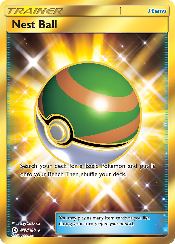 Nest Ball (158/149) [Sun & Moon: Base Set]