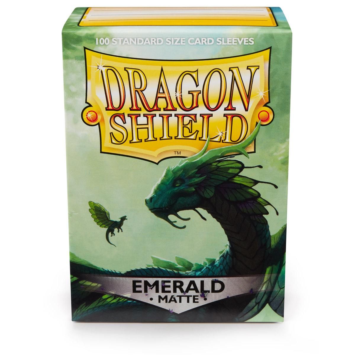 Dragon Shield Emerald Matte Sleeves Standard 100 ct