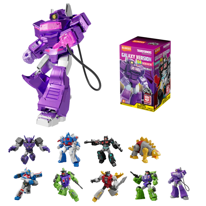 Blokees Transformers Galaxy Version 04 Fractured Space-Time Blind Box