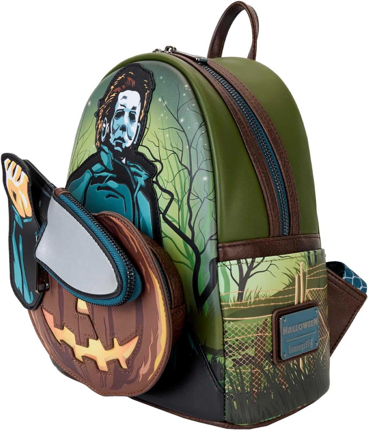 Loungefly Myers Pumpkin Mini Backpack