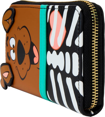 Loungefly Scooby-Doo Skeleton Cosplay Zip Around