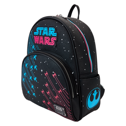 Loungefly Star Wars Neon 70's Mini Backpack