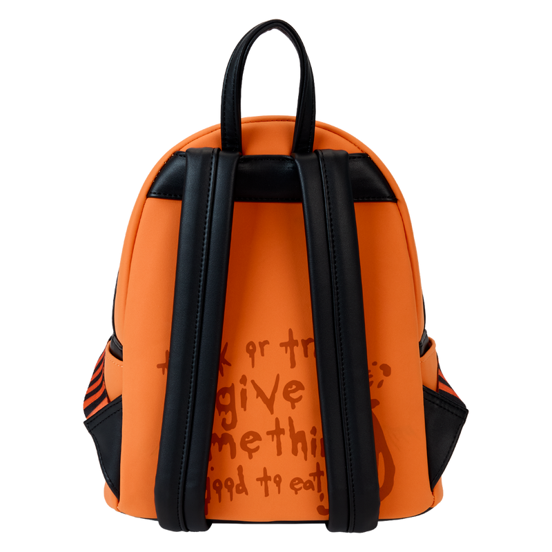 Loungefly Trick or Treat Flaming Head Backpack