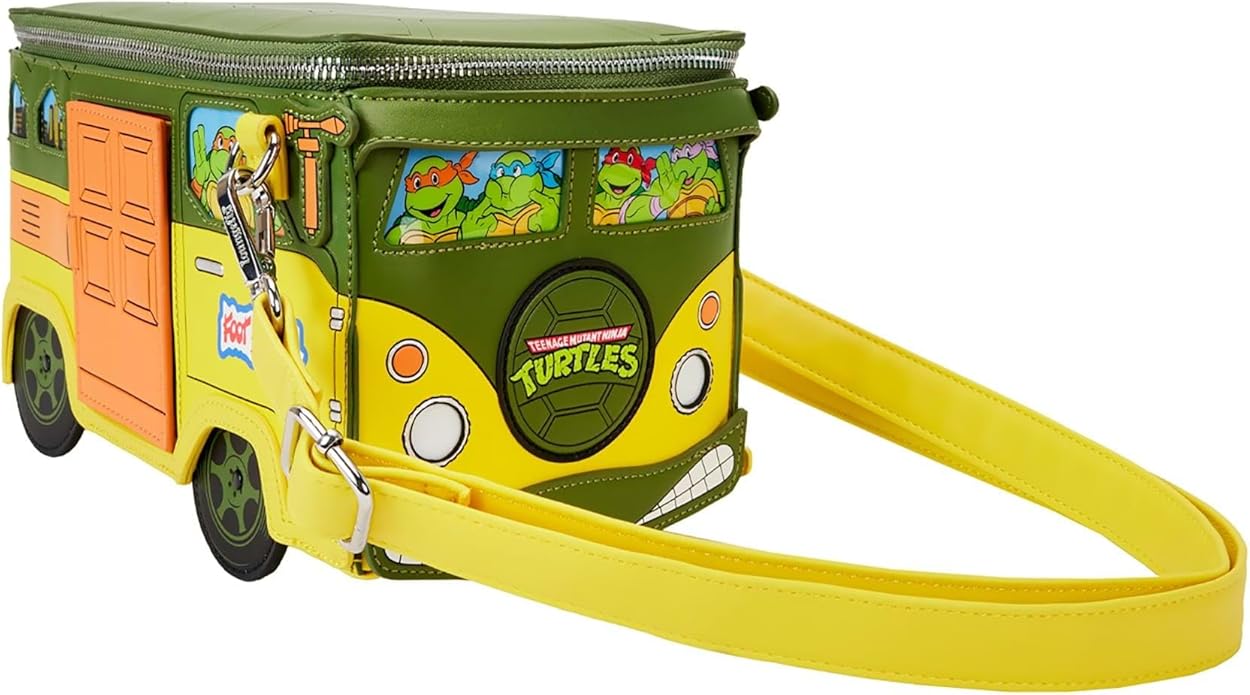 Loungefly TMNT 40th Anniversary Wagon Crossbody