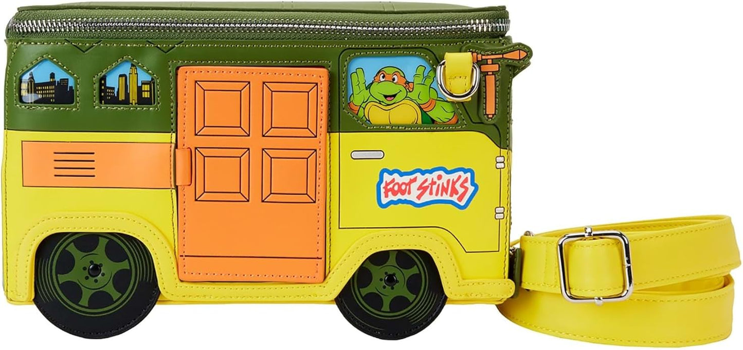Loungefly TMNT 40th Anniversary Wagon Crossbody