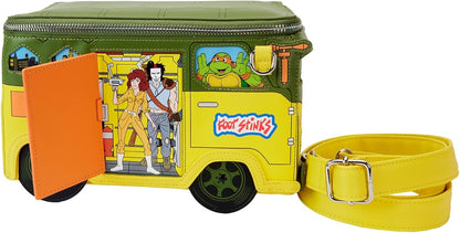 Loungefly TMNT 40th Anniversary Wagon Crossbody