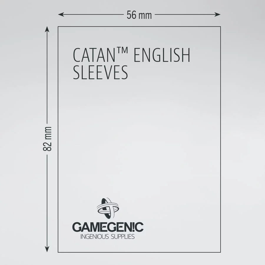 Gamegenic 56mm X 80mm Catan English Board Game Sleeves