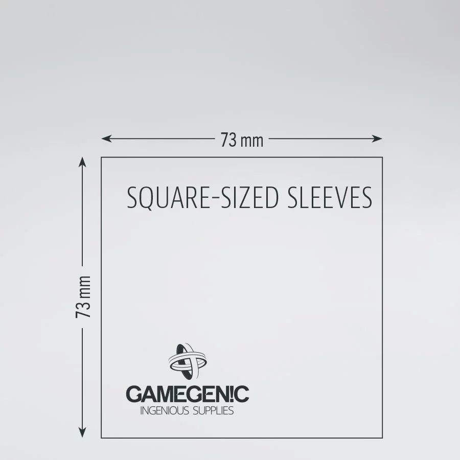 Gamegenic 73mm X 73mm Square Sleeves