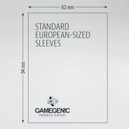 Gamegenic 62mm X 94mm Standard European Sleeves
