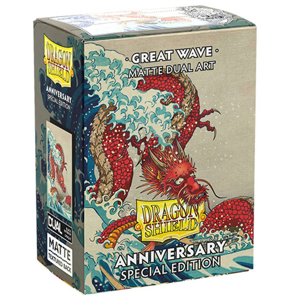 Dragon Shield Great Wave Matte Dual Art Sleeve 100 ct