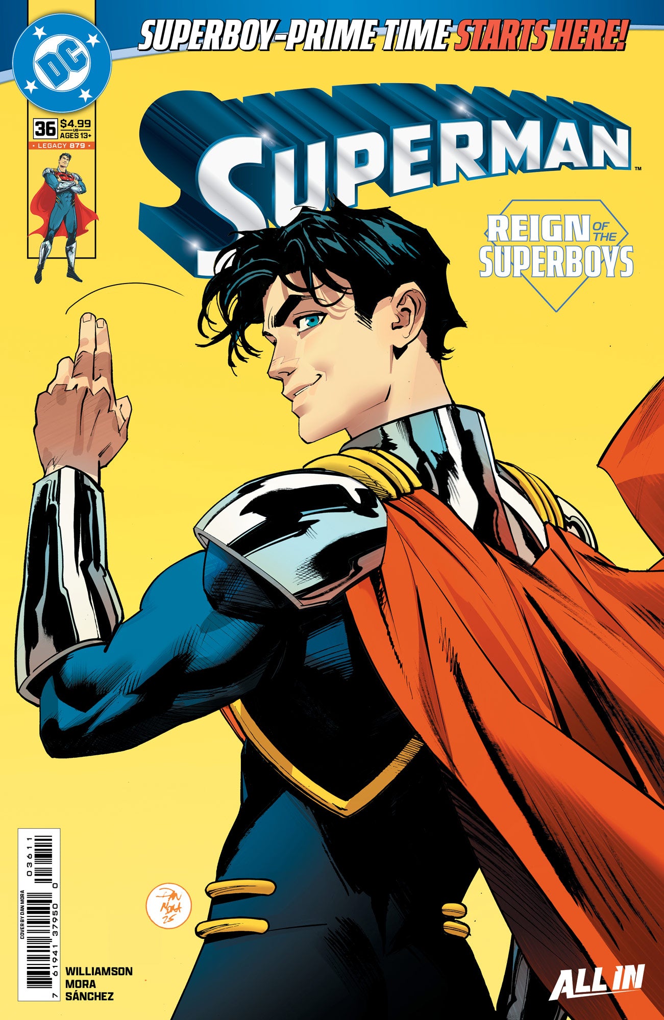 Superman #36 (main cover)
