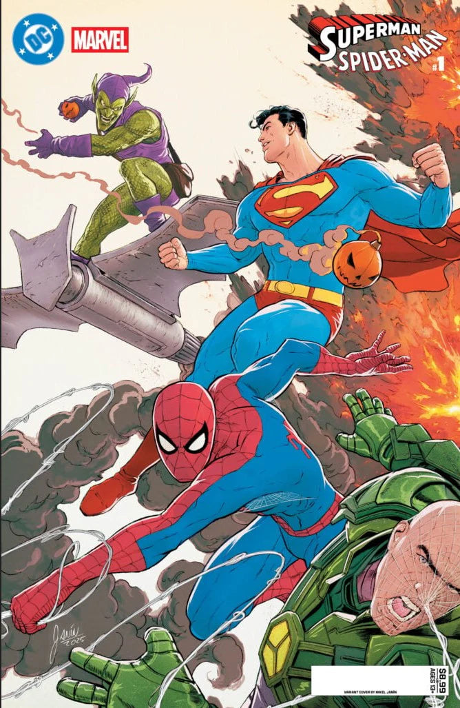 Superman/Spider-man #1 (mikel janin)