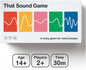 That Sound Game