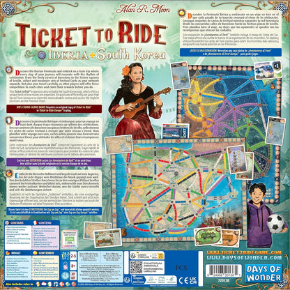 Ticket to Ride Iberia + South Korea