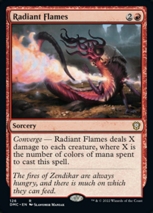 Radiant Flames [Dominaria United Commander]