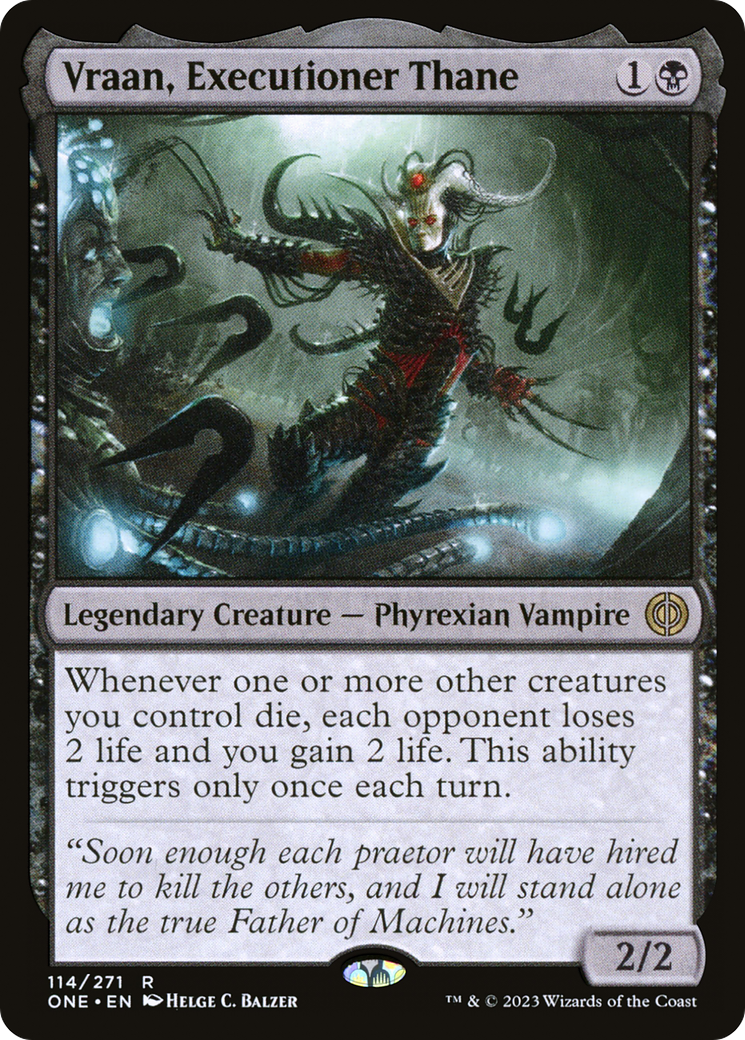 Vraan, Executioner Thane [Phyrexia: All Will Be One]