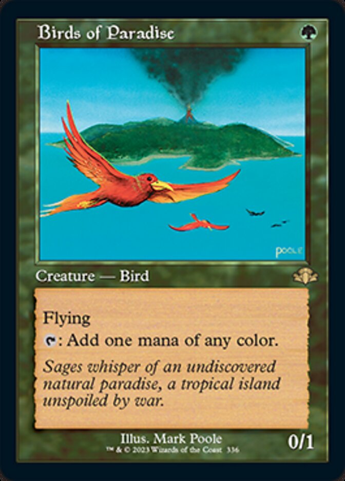 Birds of Paradise (Retro) [Dominaria Remastered]