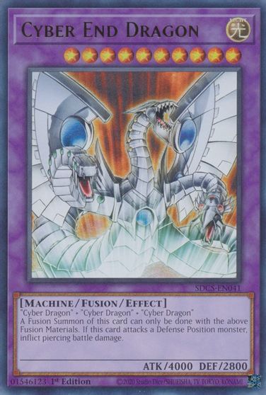 Cyber End Dragon [SDCS-EN041] Ultra Rare